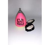 TROMPOS SPACE - Trompo Saturno Xtreme Roller de Alta Resistencia, Peonza con Punta de Rodamiento de Acero, Doble Grosor de Pared y Diseño Antirrotura, Incluye Packaging Oficial y Cuerda, Color Rosa