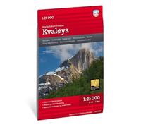 Tromso: Kvaloya - Hoyfjellskart (High alpine map)