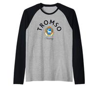 Tromso Norway Tromso Gift Tromso Fan, Norge Norge Camiseta Manga Raglan