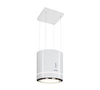 Tron Ambience 40cm 521m³/h Campana Extractora de Isla Blanco