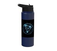 Tron TRX Invest Blockchain Crypto Moneda Minería Digital Stainless Steel Insulated Water Bottle