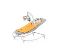 Trona-balancín 2en1 FELIO 2 - KINDERKRAFT - Amarillo - Arco de juguetes - Plegable - Ligero