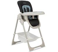 Trona MoMi GOJO para bebés y niños de 6 a 36 meses (máx. 15 kg de peso corporal), plegable, cinturón de seguridad de 5 puntos, con bandeja y ruedas.