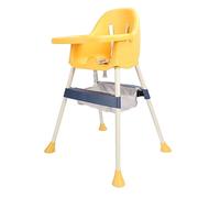 Trona para beb, Trona de Comedor Convertible de Ajustable con Arns de Seguridad para Comer y Cenar