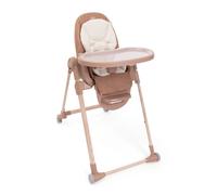 Chicco Polly Armonia Trona Evolutiva para Niños de 0 Meses hasta 40 kg, Trona 3en1, 9 Niveles de altura, 3 Posiciones de reclinado, Reposapiés Regulables, 4 Ruedas, Cierre Compacto, Rojo