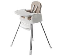 Trona portátil para bebés y niños pequeños con arnés de 5 puntos, asiento cómodo convertible para mesa de comedor acogedora, silla alta y asientos para sentarse en la espalda, sillas elevadoras de