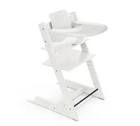 STOKKE® Tripp Trapp® Trona haya blanca con bandeja y Baby set V2 blanco