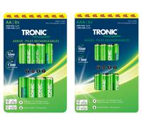 TRONIC® Pilas recargables pack de 8