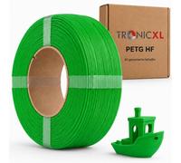 TRONICXL 1 kg de filamento PETG-HF para impresora 3D Bambu Lab compatible con bobina vacía de Bambulab (con Notch) AMS AMS2 P2S, H2D, H2S, X1C, P1S, A1, P1P, A1 mini (verde)