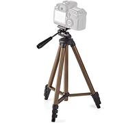 TronicXL 360° Tripod 21 - Trípode para cámara réflex (aluminio, 130 cm, para BenQ DC GH600 DC GH650 DC GH700 DC GH800 25 X600 C520 G1 GH650 26 accesorios)