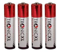 TronicXL 4 pilas AAA compatibles con teléfono para Siemens Gigaset, batería SX810 A220 AS285 A510 Duo 455X SX810 A ISDN C150 450X C385 C300A C59H A34 recargables