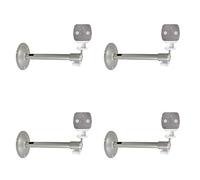 TronicXL 4 soportes de pared para cámara CCD CCTV, soporte de techo para cámara de vigilancia, Arlo Pro, Eufy, Wyze Rift, sensor HTC Vive, 1/4", soporte de techo y pared