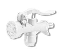 TronicXL Ducha de lavado profesional, 3/4 pulgadas, 19 mm, color blanco, pistola de limpieza, ahorro de lavado