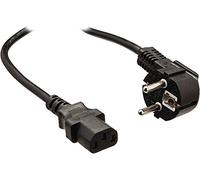 TronicXL IEC-320-C13 - Cable de alimentación Corto, Cable Enchufe, Cable Ordenador (0,4 m, Conector para Dispositivos en frío, 40 cm, protección de Contacto, Dispositivos en frío)