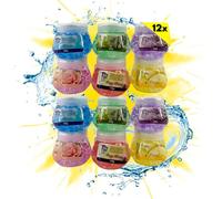 TronicXL Juego de 12 ambientadores con perlas, soporte automático para baño, difusor de perlas aromáticas