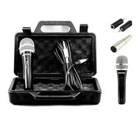 TronicXL Micrófono dinámico, maletín, cable y adaptador XLR Jack 6,35 mm 3,5 m, universal, de mano