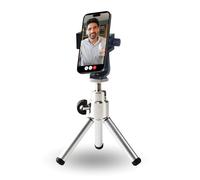 TronicXL Mini trípode para smartphone giratorio, trípode para teléfono móvil, pequeño, foto y vídeo, altura regulable