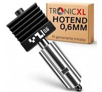 TronicXL P2S H2S H2D Hotend con boquilla 1:1, apto para impresora 3D Bambu Lab (0,6 mm)