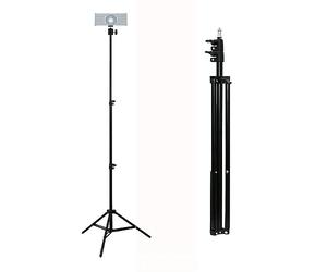 TronicXL Soporte de 210 cm para Mini Beamer I Mini Beamer Trípode de suelo I Compatible con Anker Nebula Capsule Wimius XGIMI Soporte Max Mars I II 1 2 3 Pro Vankyo Leisure VicTsing Cabeza de bola