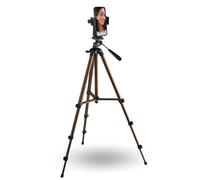TronicXL Trípode giratorio para smartphone de 134 cm, altura regulable