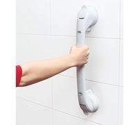 TronicXL XXL - Asa de baño prémium con ventosa, sin taladrar, para bañeras, duchas, baños, 50 cm, barra de sujeción para montaje