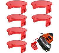 Tronisky 6 piezas de cubierta de bobina para cortacésped, cubierta de recortadora TLE-03-1, cubierta de bobina compatible con desbrozadora Einhell GE-CT 18/28 Li y GE-CT 18/28 Li TC