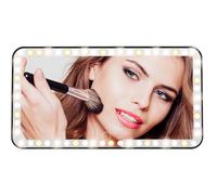 Tronisky Espejo cosmético USB-C, iluminación LED, 23,5 x 12,7 cm, recargable, resistente a arañazos, 3 modos