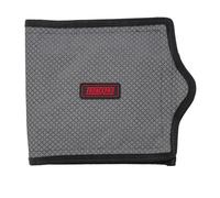 Tronixpro Cartera de aparejo individual gris/negro | para pesca de fósforos | Paquetes transparentes reemplazables | Resistente al agua y fácil de limpiar | Cierre con lengüeta | Bolsillo trasero de