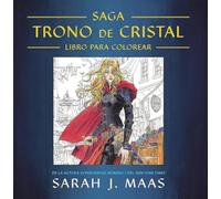 Trono de cristal: Libro para colorear