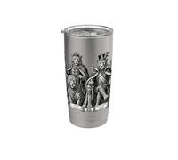 Tronos de Ose & Flaureos Vaso térmico de acero inoxidable de doble pared