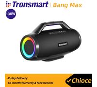 Altavoz inalámbrico - TRONSMART Bang Max, Bluetooth, negro