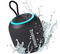 Tronsmart T7 Mini Altavoz Portátil Bluetooth 5.3 Potente, 15W Potencia, IPX7 Impermeable, 18H Duración, Conexión estéreo, Compatible SD/AUX, Ideal para Fiestas, Viajes y Exteriores, Negro