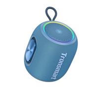 Tronsmart T8 Mini Altavoz Portátil Bluetooth Potente, 16W Potencia, IPX7 Impermeable, 20H Duración, Conexión estéreo, Compatible SD/AUX, Ideal para Fiestas, Viajes y Exteriores, Azul