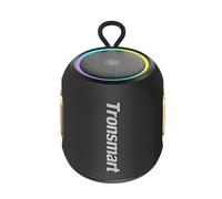 Tronsmart T8 Mini Bocina Bluetooth Portátil, Sonido equilibrado en 360°, IPX7, hasta 20 Horas de batería (Negro)