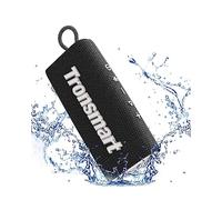 Tronsmart Trip Altavoz Portatil Bluetooth 5.3, IPX7 Waterproof, Micrófono Incorporado, True Wireless Stereo y Asistente de Voz, 20H de Reproducción con Sonido de Alta Fidelidad - Negro