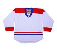 TronX DJ300 - Camiseta de hockey sobre hielo para personas mayores (DE/NL/SE/PL, alfanumérico, M, Regular, Regular, Montreal Canadiens, Blanco), Montreal Canadiens Blanco