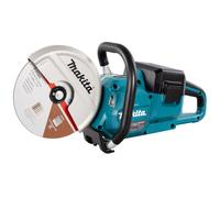 Tronzadora y cortadora de hormigón portátil makita dce090t2x1 de 230