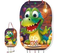 trookee - Piñata Cumpleaños Infantil de Cocodrilo - Decoracion Cumpleaños - Piñata Grande Para Rellenar con Chuches y Regalos Para Niños y Niñas - Crocodile Pinata - Caimán, Alligator - 46x30 cm