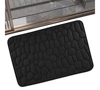 TROONZ baño Secado rápido,Alfombra baño Absorbente Agua | Franela Absorbente Agua Alfombra Piso Alfombra baño Alfombra baño Alfombra Transpirable