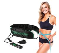 TROONZ Cinturón de Vibración Adelgazante, Cinturon Adelgazante 5 Modos de Masaje de la Vibración Quema de Grasa para Bajar de Peso