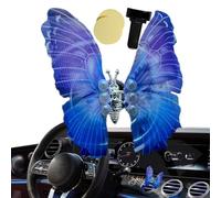 TROONZ Difusor de mariposas, ambientador para coche,Ambientador de ventilación con clips de mariposa lindos | Clip reutilizable del mercado de aire del perfume del coche, ambientador del coche para