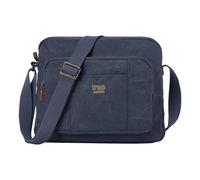 Troop London TRP0234 Classic Canvas Across Body Bag Denim, Tela vaquera, s
