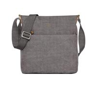 Troop London trp0236 Clásico Lienzo Bandolera Bolsa - Carbón, 32 x 29 x 9 cm