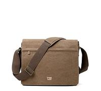Troop London Unisex de tela Messenger portátil (TRP0240), marrón, Talla única