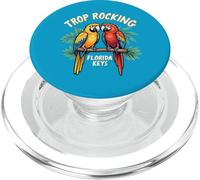 Trop Mecedora en los cayos de Florida - Vintage Island Music PopSockets PopGrip para MagSafe