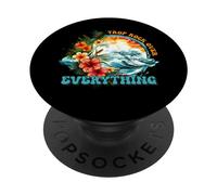 Trop Rock Sobre Todo - Trop Rock Y Vela PopSockets PopGrip Adhesivo