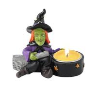 Tropflose Kerzenhalter - Wiederverwendbarer Horror-Kerzenhalter in Hexenform | Exquisite Halloween-Kerzenständer Für Eine Gespenstische Atmosphäre Auf Tisch Fenster