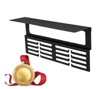 Trophy Display Shelf, Award Ribbon Holder Wall Mounted, Premios Trophy Display Holder, Entryway Hooks With Shelf, Trophy Display For Home, Trophy Shelf For Business, Award Holder With Hooks, Wal