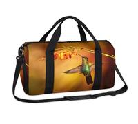 Tropic Hummingbird - Bolsa deportiva de lona para fin de semana, bolsa de viaje, gimnasio, bolsa de lona para niños, niñas, niños, mujeres y hombres