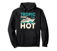 Tropic Like It's Hot - Divertido Viaje en Crucero a Juego con la Familia de Juegos de Palabras Sudadera con Capucha